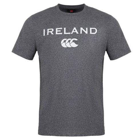 T-Shirt Rugby Supporter Ireland Gris - Canterburry