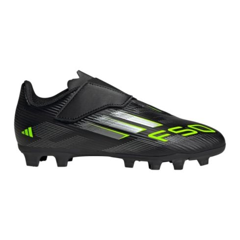 Scarpe da Rugby Bambino F50 Club Stampate FG/AG adidas Nero