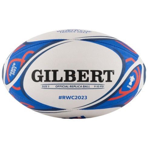 Pallone Rugby Ufficiale Coppa del Mondo Francia 2023 Dimensione 5- Gilbert