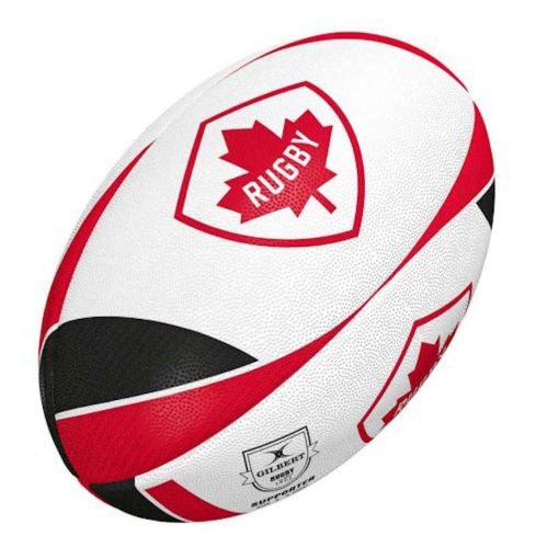 Ballon Rugby Replica Canada Taille 5 - Gilbert