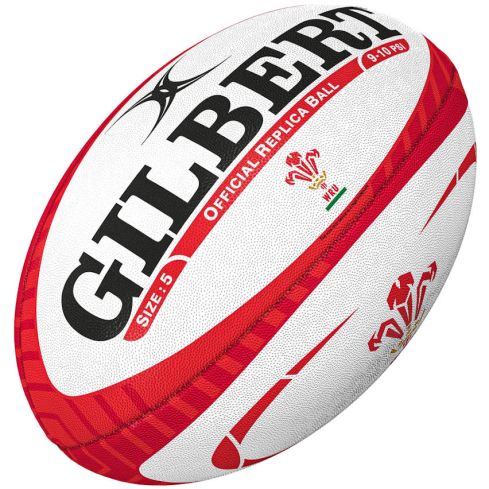 Ballon Rugby Pays De Galles Taille 5 - Gilbert