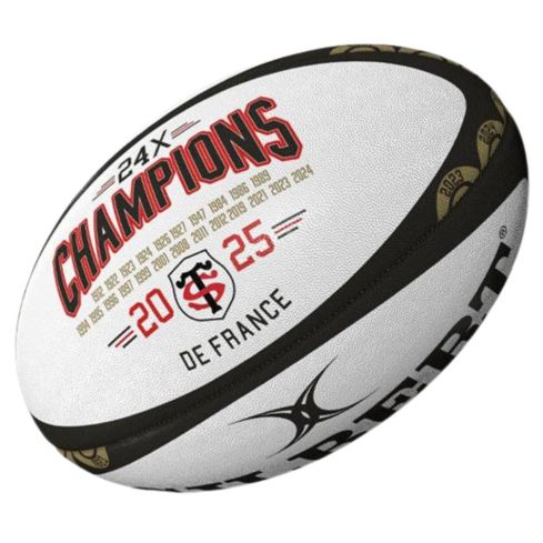 Pallone Replica Rugby Stade Toulousain Campione di Francia - Gilbert