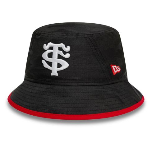 Bob Rugby Stade Toulousain Tonal Camo Nero/Rosso - New Era