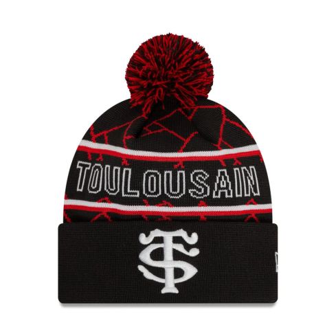 Cappello con Pompon Sport Stade Toulousain Nero - New Era