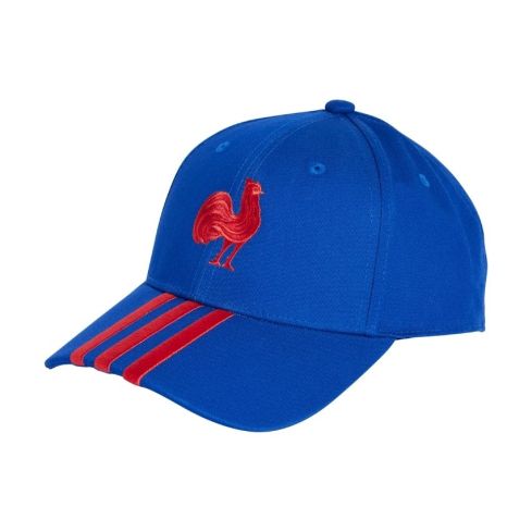 Cappellino Rugby Francia 3 Bande Bambino Blu - Adidas
