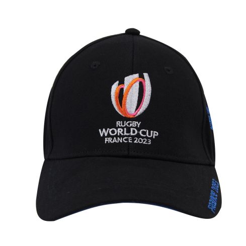Casquette Rugby Coupe du Monde Rugby France 2023 Noire - Sportfolio