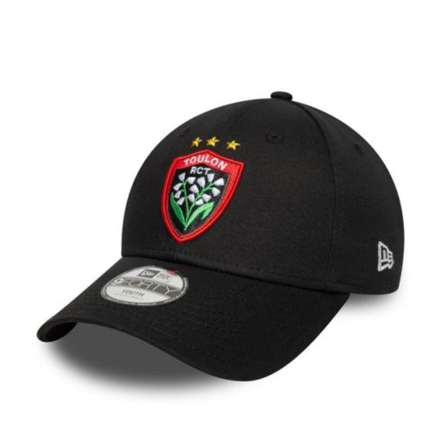 Cappellino Rugby Bambino RC Toulon Core 9Forty Nero - New Era