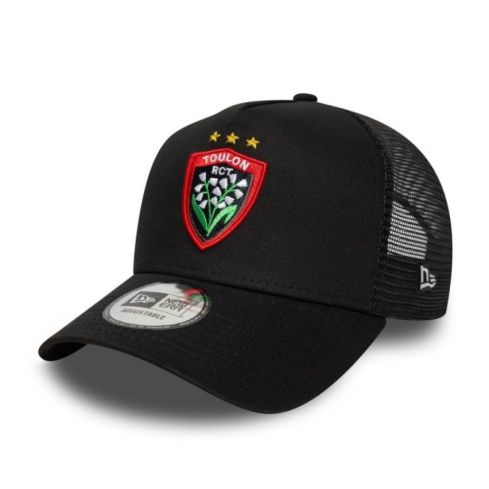 Cappellino Rugby RC Toulon Core E Frame Trucker Nero - New Era