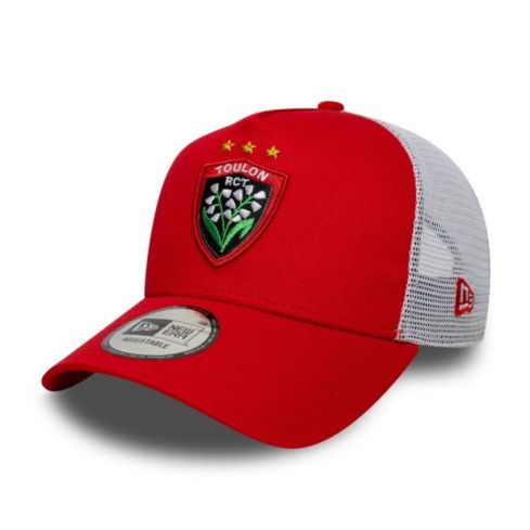 Cappellino Rugby RC Toulon Core E Frame Trucker Rosso - New Era
