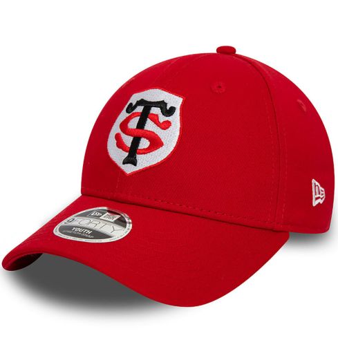Cappellino da rugby per bambini Stade Toulousain 9FORTY® ROSSO - NEW ERA