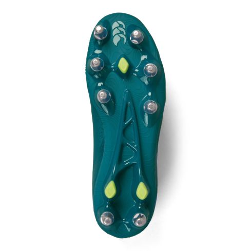 Scarpe da Rugby Stampede Groundbreak Team Terreno Morbido Verde - Canterbury