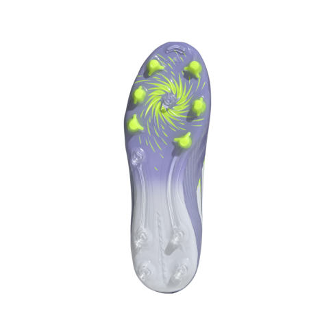 Scarpe Rugby Donna F50 Sparkfusion Tacchetti Fissi Terreno Asciutto Viola/Verde - Adidas