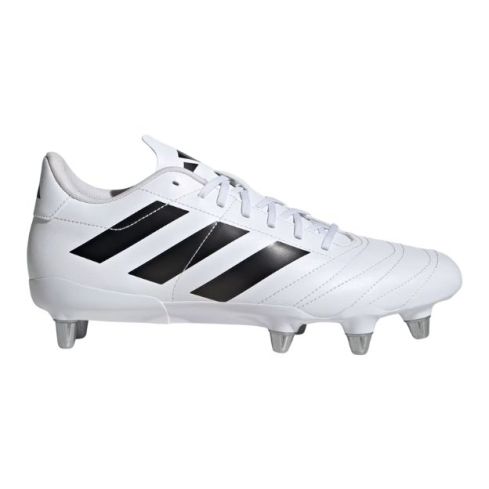 Scarpe da Rugby Kakari Avanti (SG) Tacchetti a Vite Terreno Morbido Cloud White/Core Black/Silver Metallic - Adidas