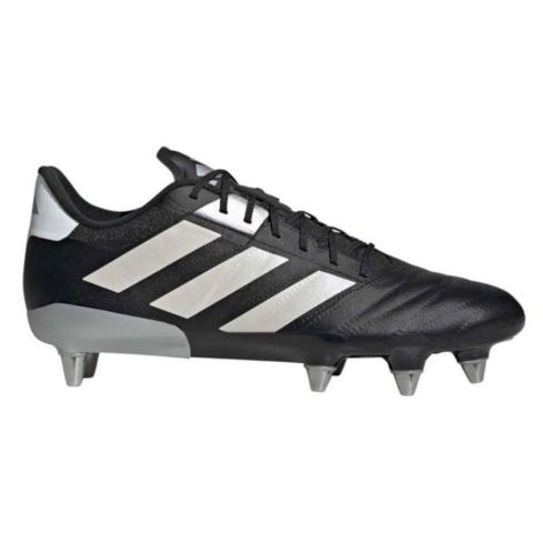 Chaussures Rugby Kakari SG Crampons Vissés Terrain Gras Noir - Adidas