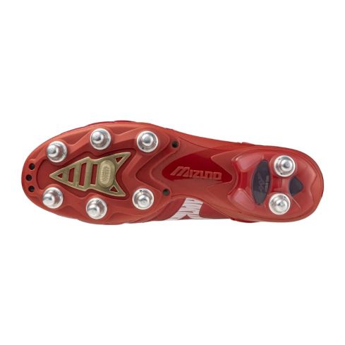 Scarpe da rugby MORELIA Neo Beta Elite SI Tacchetti a vite Rosse - Mizuno