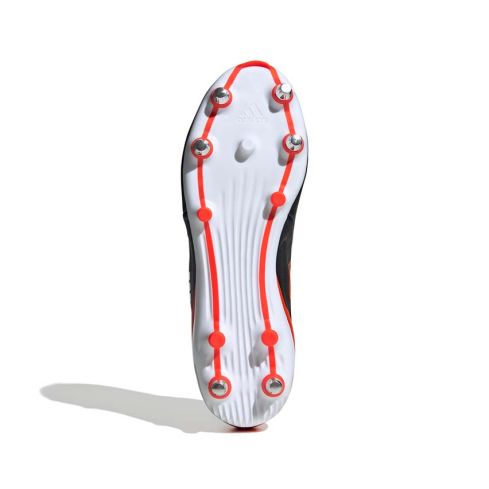 Scarpe Rugby RS15 Elite Ibride SG Nero/Rosso - Adidas