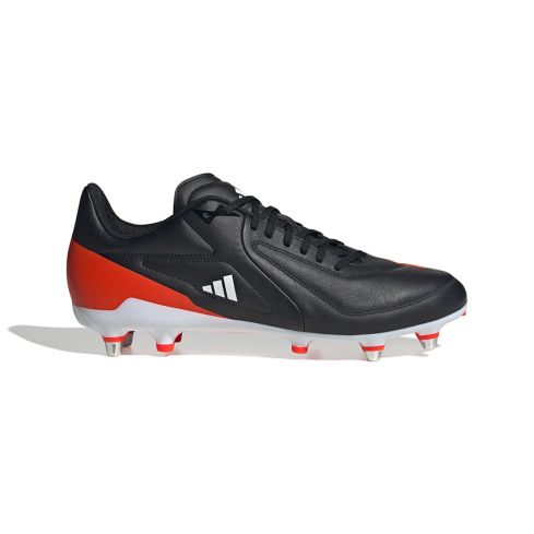 Scarpe da rugby RS15 Elite Ibride Terreno Misto SG Nero e Rosso - Adidas