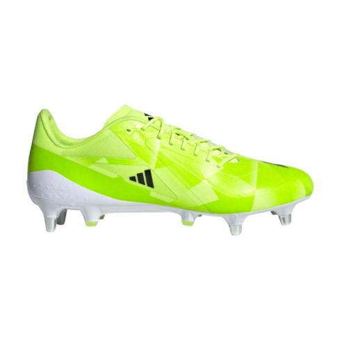 Scarpe da Rugby Adizero RS15 Ultimate (SG) - Tacchetti Ibridi Multi-Terrain - Lucid Lemon Pack - adidas
