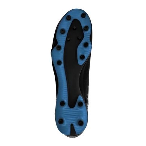 Scarpe Rugby Bambino Kombat Player EV (FG) Tacchetti Fissi Nero Blu - Kappa