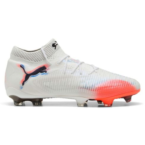 Scarpe da Rugby Future 8 Ultimate FG Tacchetti Stampati Terreno Asciutto Bianche Rosse Blu - Puma