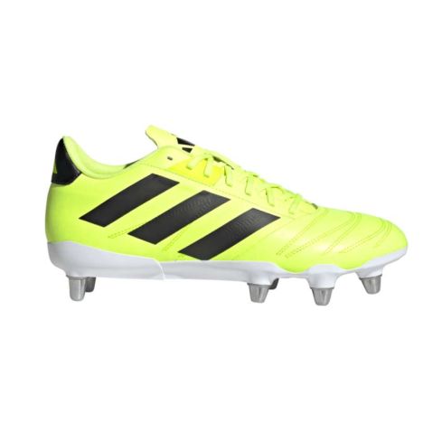 Scarpe Rugby Kakari Elite SG Tacchetti Avvitati Terreno Morbido Lucid Lemon Pack - Adidas