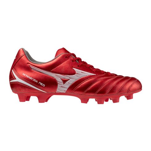 Scarpe da rugby Monarcida Neo III Select con tacchetti stampati, rosse - Mizuno