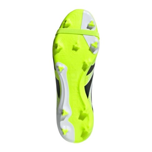 Scarpe da Rugby Predator FG/AG Tacchetti Fissi Bianco Giallo Uomo - Adidas