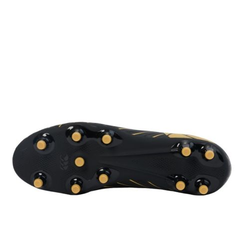Scarpe da Rugby Speed Infinite Pro Tacchetti Fissi Terreno Asciutto Nero e Oro - Canterbury