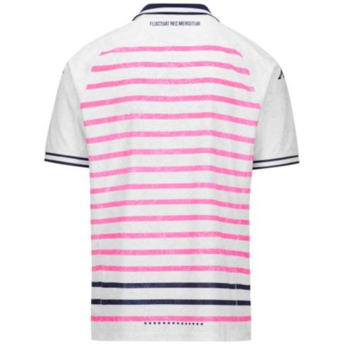 Maglia Rugby Kombat Terza Stade Francais Parigi Bambini 2024/2025 Bianca - Kappa
