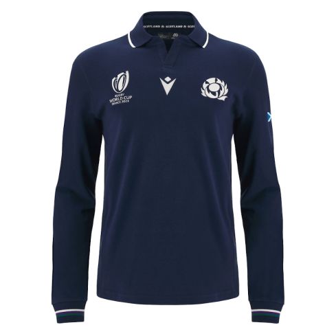 Maillot Match Rugby Ecosse Domicile Coupe Du Monde Rugby 2023 - Macron