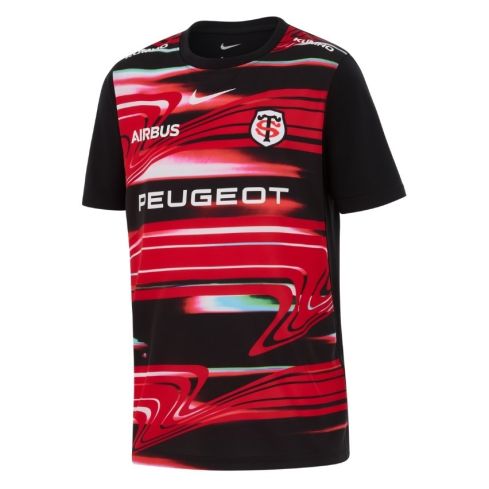 Maglia Pre-Partita da Rugby Bambino Stade Toulousain 2025/2026 - Nike