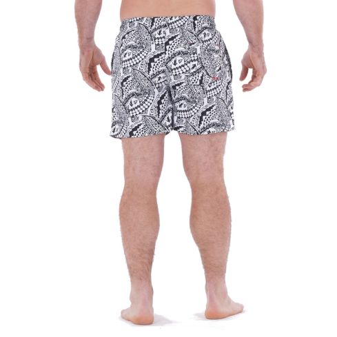 Short da bagno Maori Rugby bianco - Ruckfield