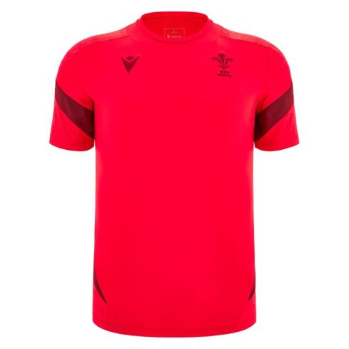 Maglia da Allenamento Rugby Galles 2025/2026 - Macron