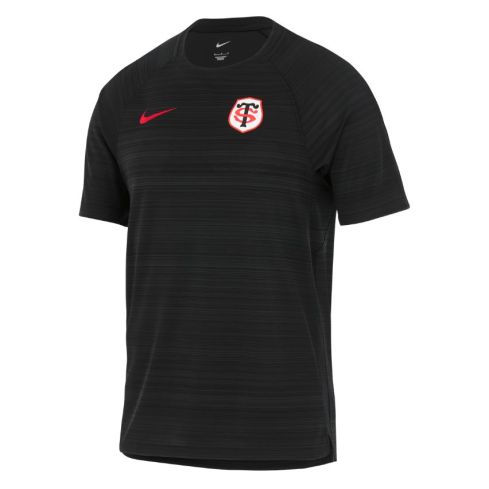 Camiseta de Entrenamiento de Rugby Stade Toulousain Negra - Nike