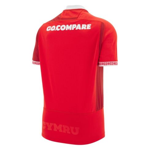 Maglia Rugby Ufficiale Galles 2025/2026 - Macron