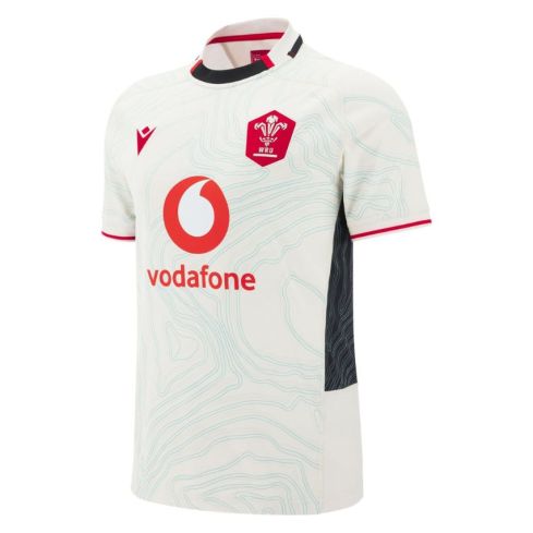 Maglia da Rugby Replica Uomo Galles 2025/2026 - Macron