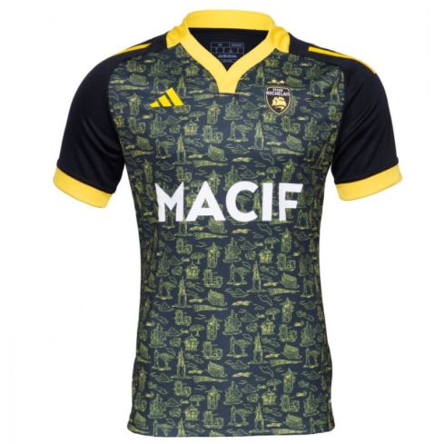 Maglia Rugby Replica Stade Rochelais Casa Bambini 2024-2025- Adidas