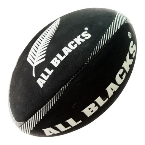 Pallone da rugby All Blacks nero mini - Gilbert