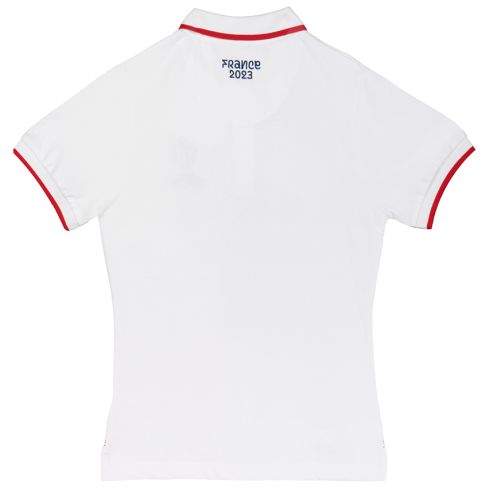 Maglia Rugby Donna Logo Rugby World Cup France 2023 Bianco - Sportfolio