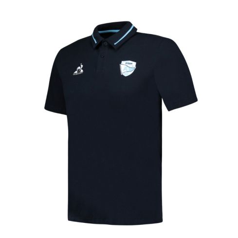 Polo da rugby Aviron Bayonnais Prestige blu navy 2025/2026 – Le Coq Sportif