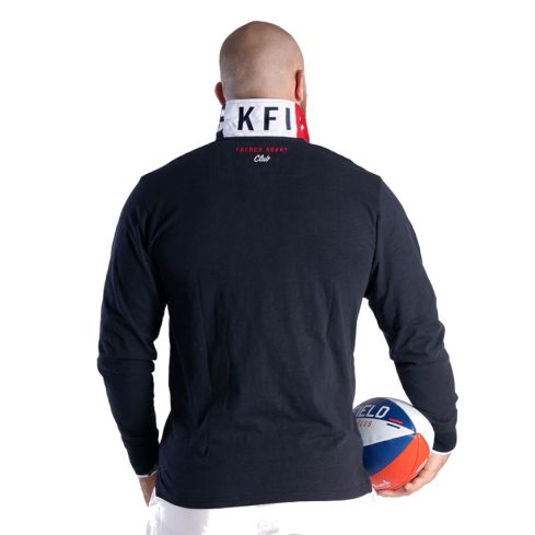Polo a Maniche Lunghe French Rugby Club Blu Navy – Ruckfield