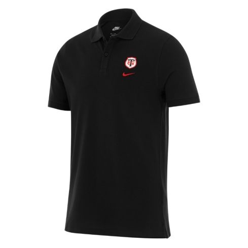 Polo Rugby Piqué Stade Toulousain Nero 2025/2026 - Nike