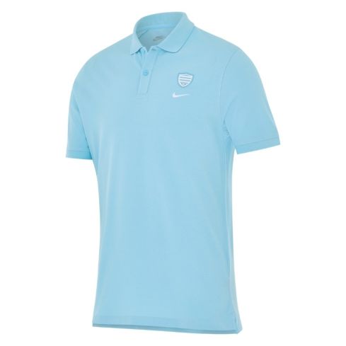 Polo Rugby Manica Corta Uomo Racing 92 Azzurro 2025/2026 - Nike