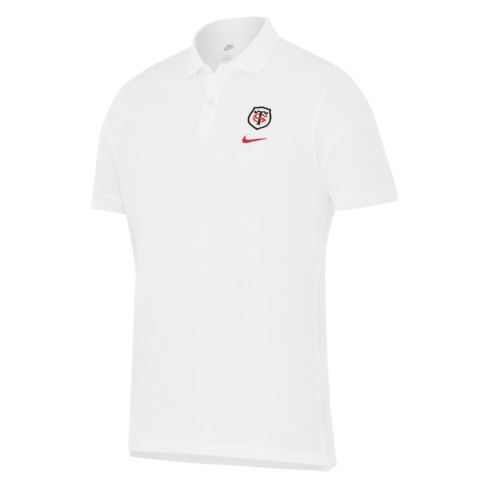 Polo Rugby Stade Toulousain Bianco 2025/2026 - Nike