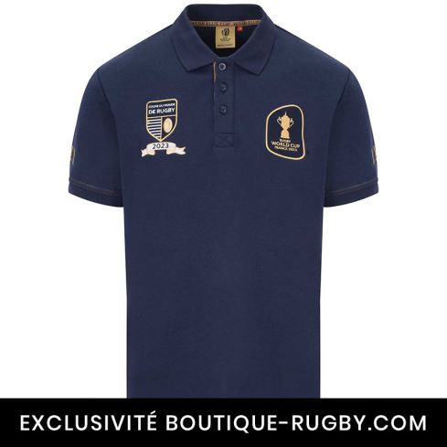 Polo Rugby Webb Ellis Cup Navy Coupe du Monde France 2023 - Sportfolio