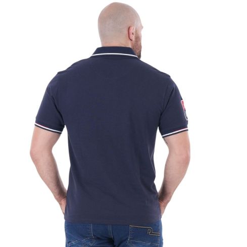 Polo Rugby French Rugby Club blu navy manica corta - Ruckfield