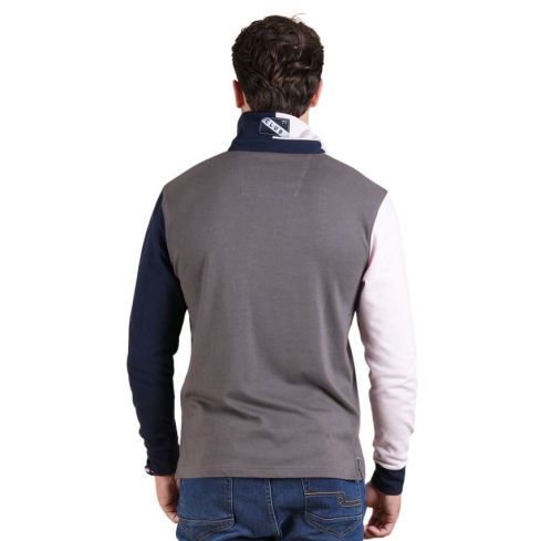 Polo Rugby manica lunga multicolore Le Club - Ruckfield