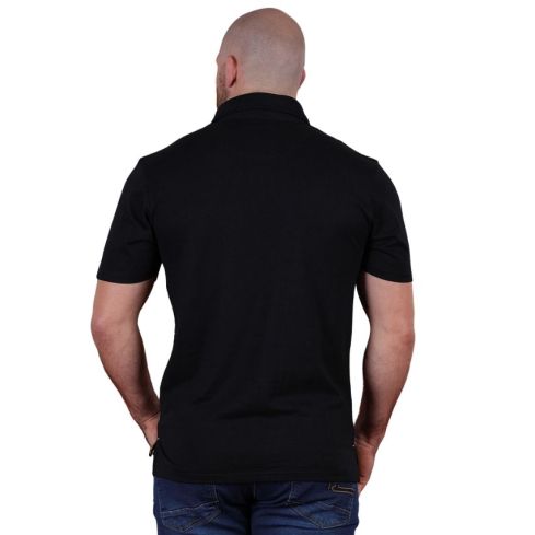 Polo Rugby Manica Corta Maori Nero - Ruckfield