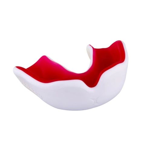 Paradenti Rugby X Gel Plus Bambino Bianco/Rosso - Gilbert