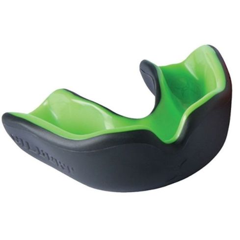 Protège Dents Rugby Virtuo - Gilbert-Noir / Vert de 10 ans à adulte
